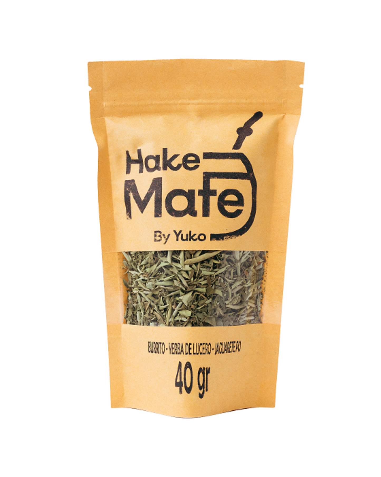 Hake MATE - Burrito , Yerba de Lucero y Jaguarete Po